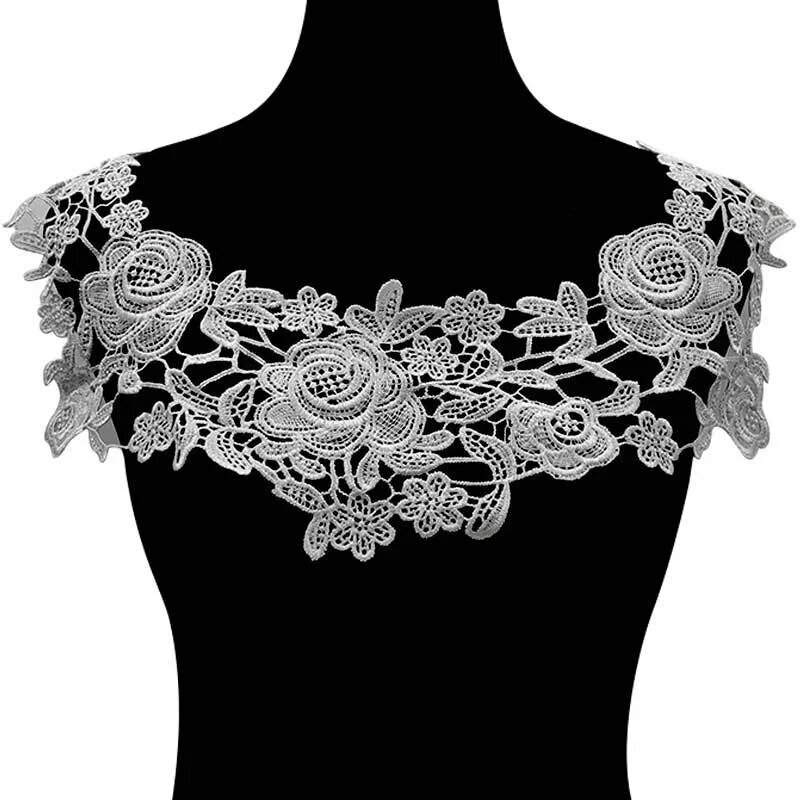 Кружевной воротник для пошива Renesmee Черный, No2