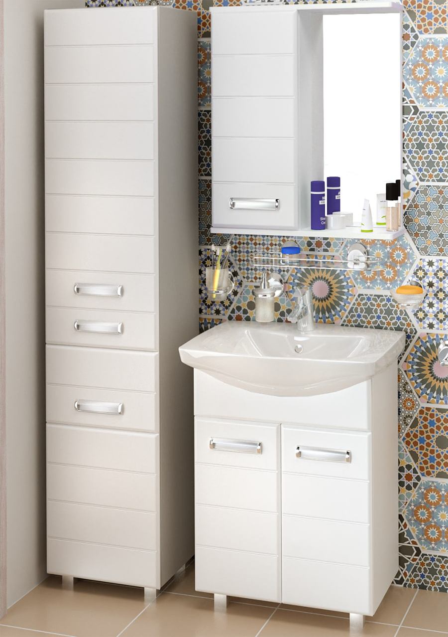 Тумба под раковину 9912.495 ВЕГА 50 см Doratiz - фото №3