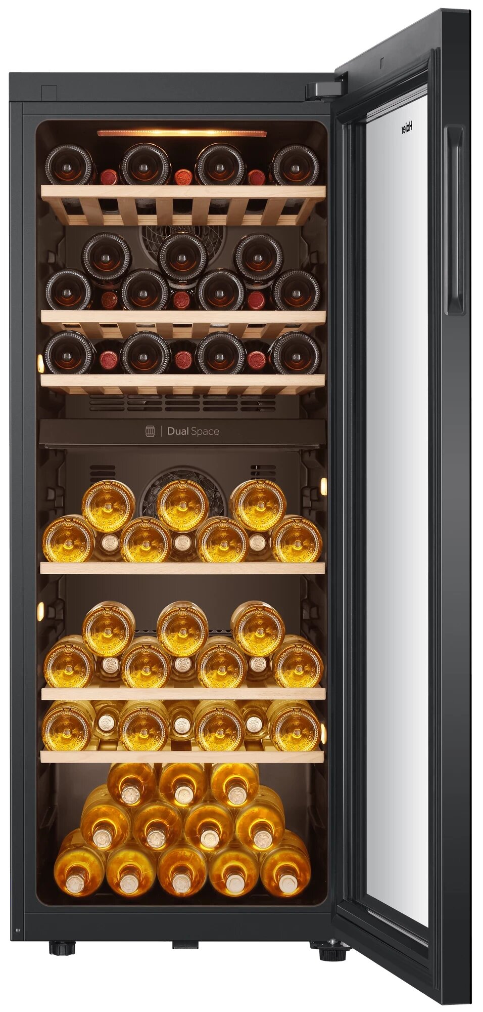 Картинки Винный шкаф Haier "FWC77GDAE1", двухтемпературный, электронное управление