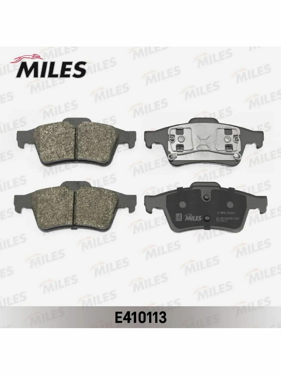 Колодки тормозные дисковые задние MILES E410113 для NISSAN Primera RENAULT Espace Laguna