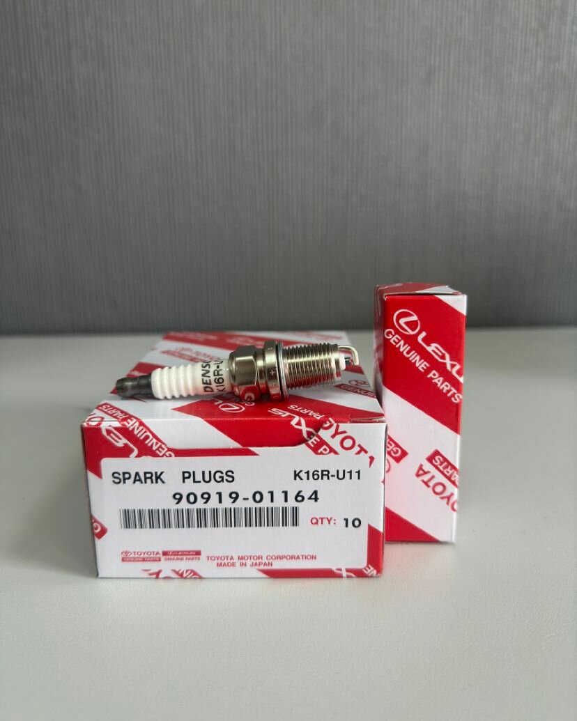 Свечи зажигания Toyota 9091901164 Avensis Corolla Corona Yaris