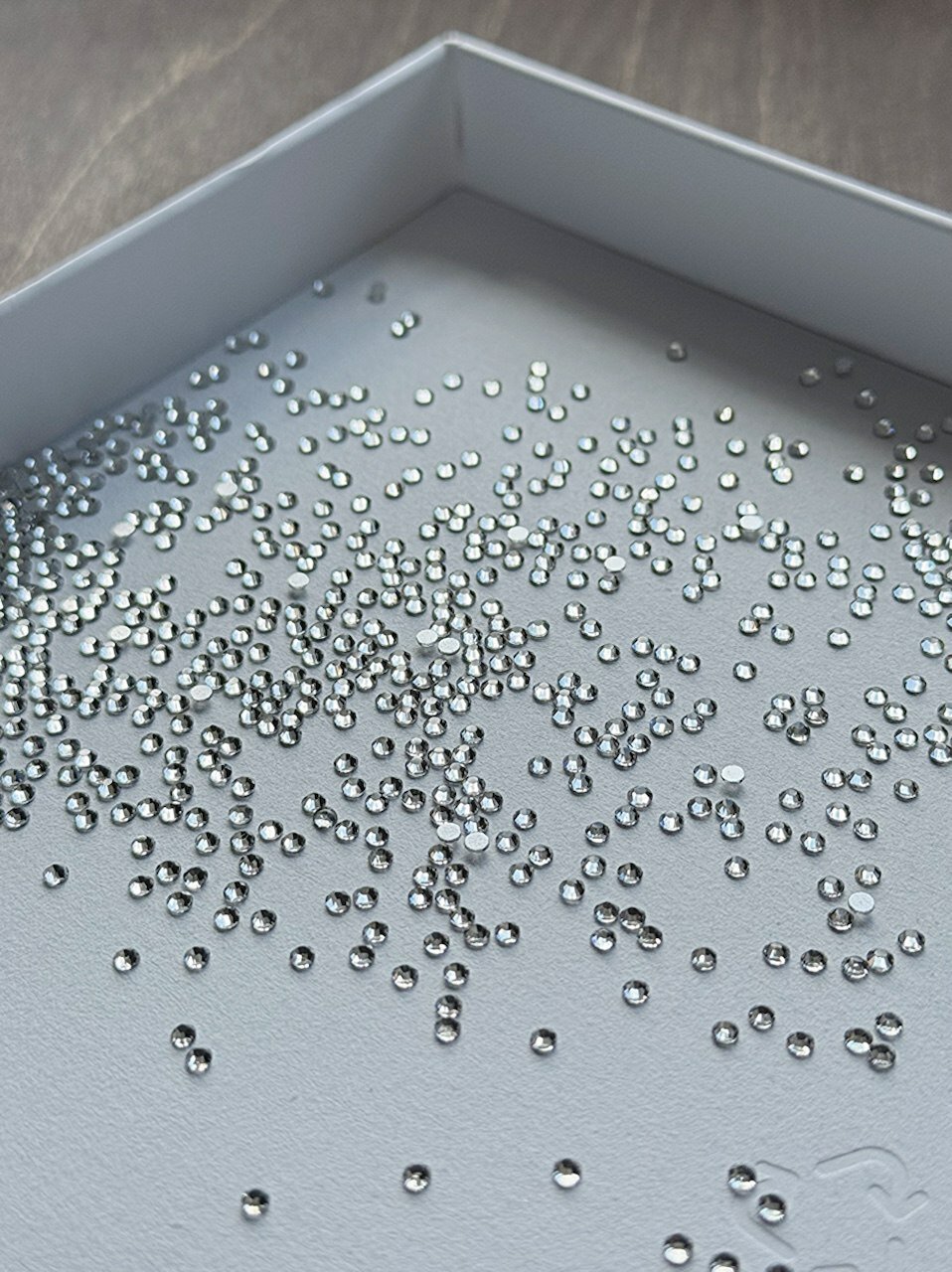 Стразы для рукоделия стекло Crystal clear SS8 - 2.5мм — фото 1