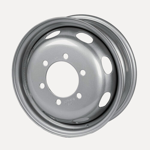 Изображение товара Диск штампованный R16 5.5J 6x170/130.1 ET105 GANZ Silver GRN16002 Газель усилен.(1250кг)