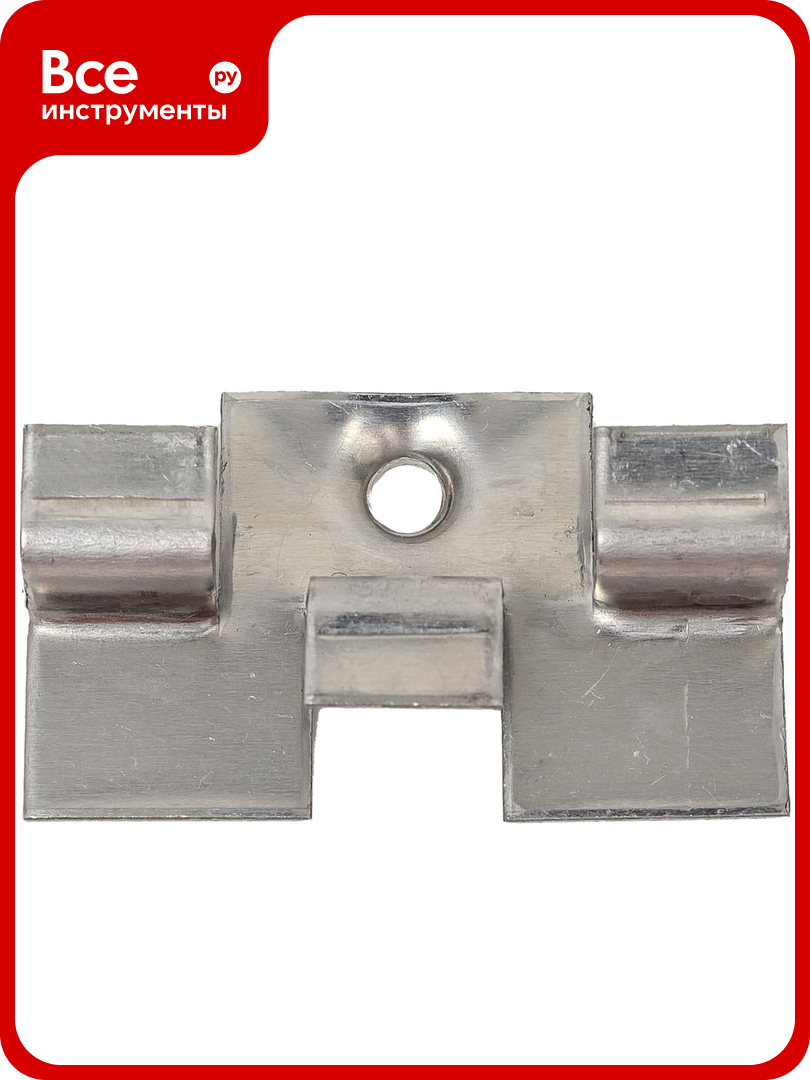 Монтажная клипса для доски Eno slim сталь 6 мм 20 шт. 4657783910291