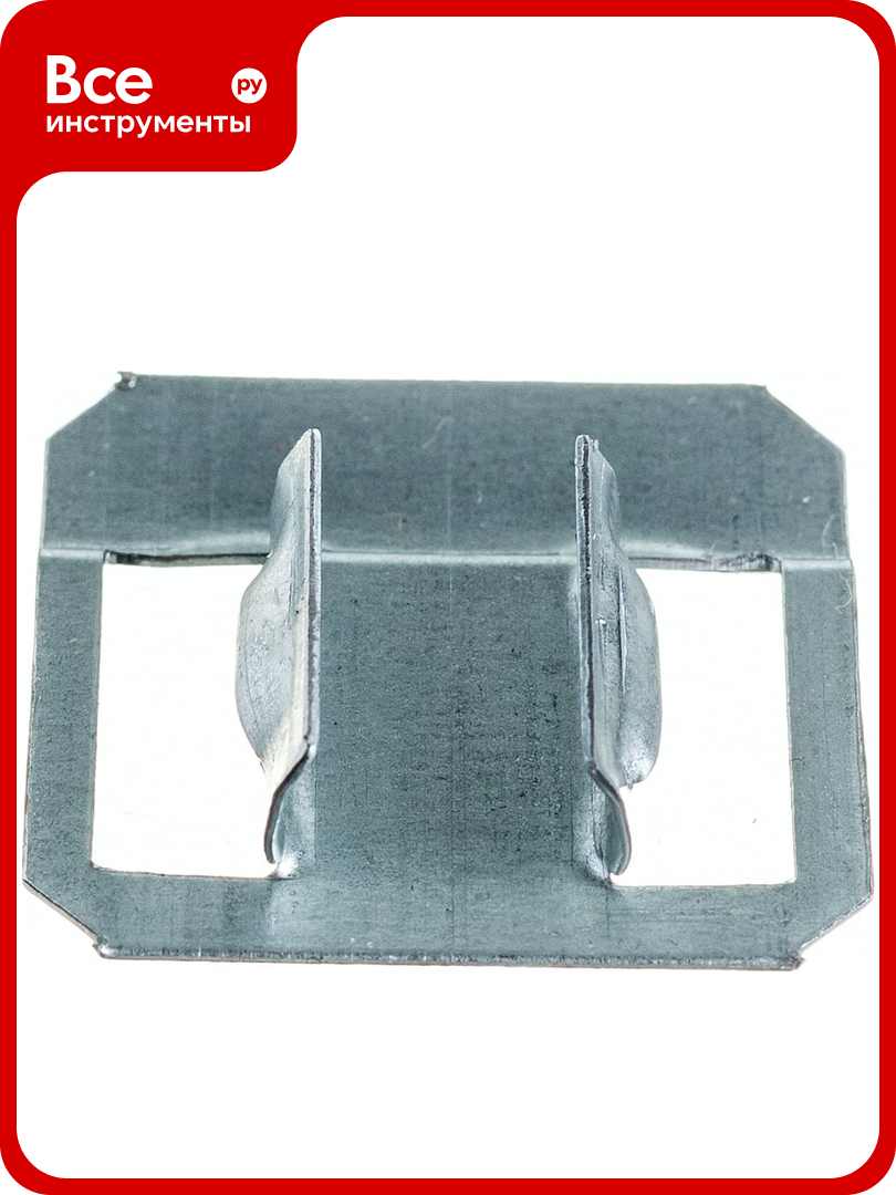 Кляймер для ПВХ панелей СХТ оцинкованный 100 шт. ПрПа007
