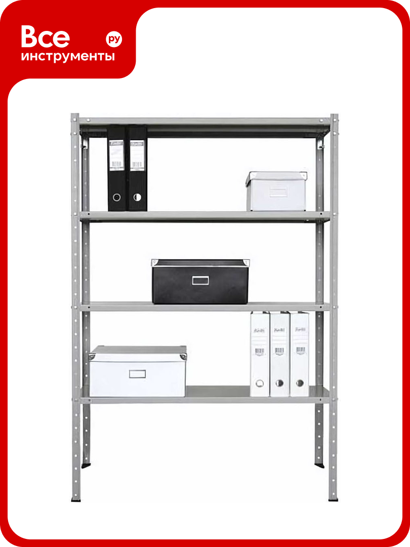 Стеллаж практик MS 185/100х30/4 S24199153402