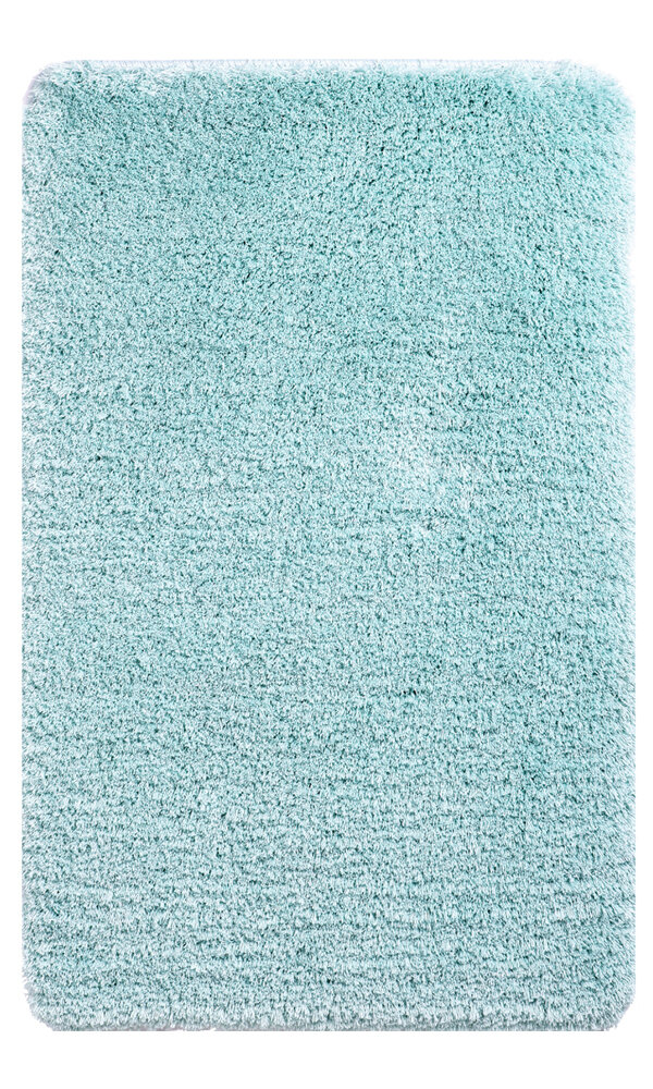 Коврик для ванной 1-ый бирюзовый lido 50х80 см