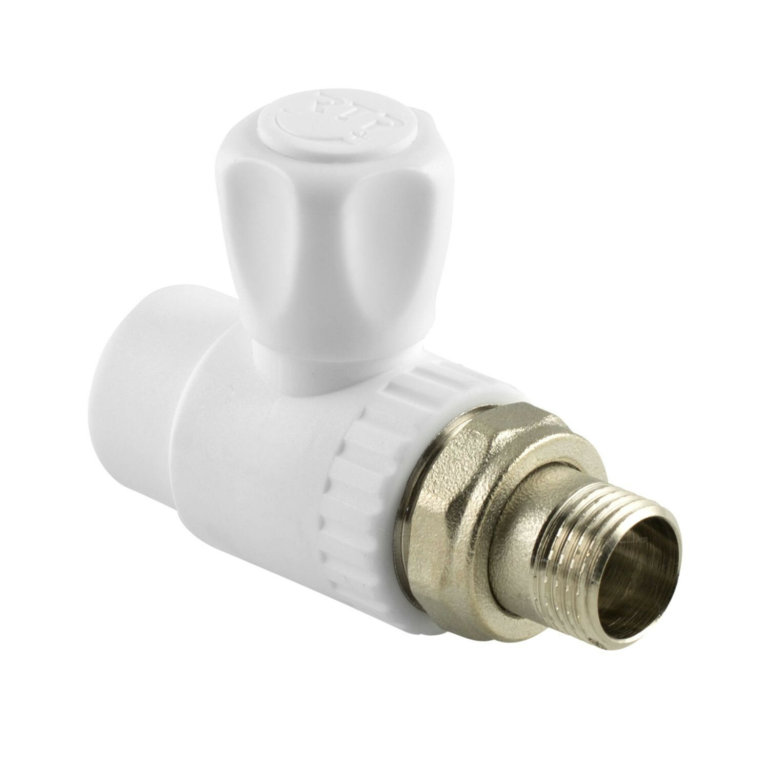 Кран шаровой RTP для радиатора прямой PPR 25x3/4