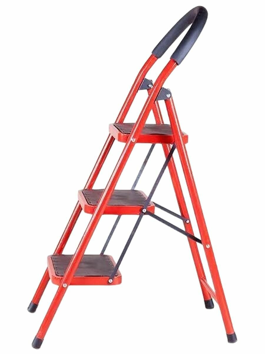 Стремянка металлическая  Техпром  3 ступени SW S003S  максимальная нагрузка 150кг  для дома