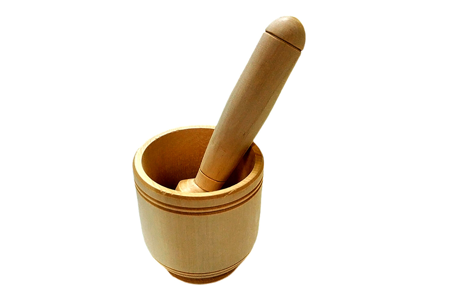 Ступка и пестик Нескучные игры дерево диаметр 7 см высота 75 см