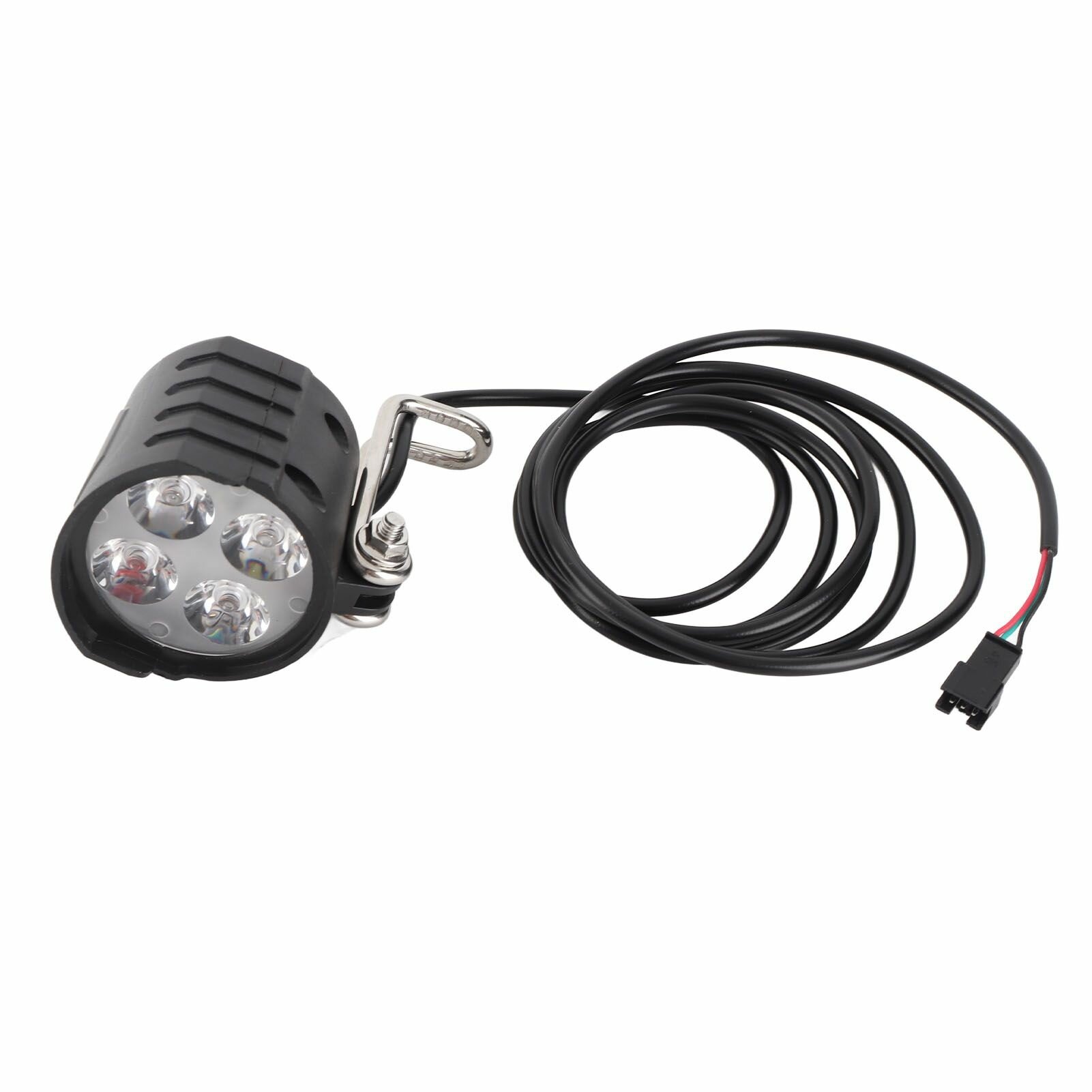 Фара для электрического велосипеда, 12 Вт, светодиодный передний фонарь высокой яркости с звуковым сигналом для 36 В, 48 В, 52 В, 60 В