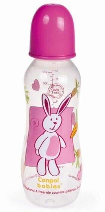 Бутылочка для кормления Canpol babies, 330 мл (59/205 Розовый) - фото №4
