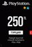 Код пополнения кошелька (счета) PS Store 250 лир (TL) (PSN) Турци...