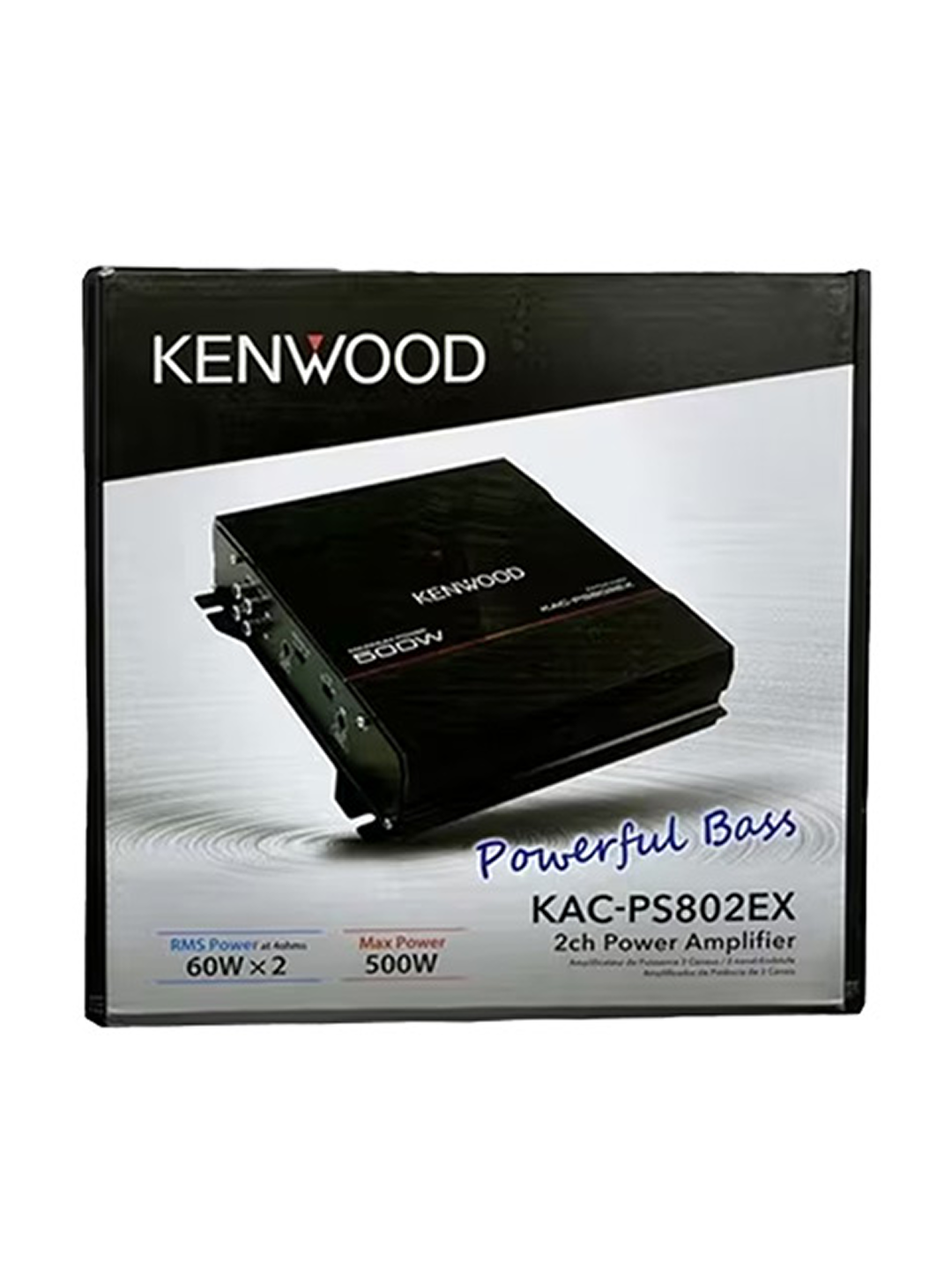 Усилитель Kenwood PS802EX каналов 2, мощность 500 Вт, НЧ (Low Pass Filter, ВЧ (High Pass Filter 3000 Гц, 1 год гарантия