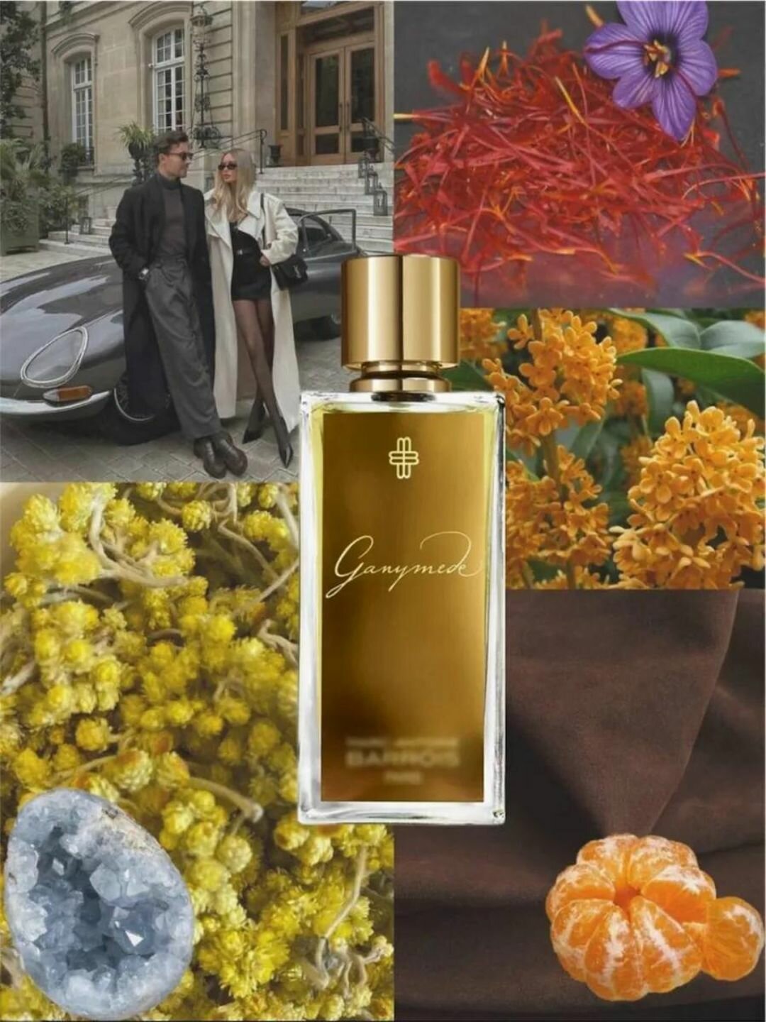 Духи для женщин, Ganymede Marc-antoine для мужчин унисекс, летний осенний распив парфюм10ml — фото 1