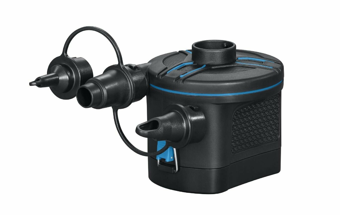 Насос Bestway Power Touch электрический питание от батареек 3 насадки в комплекте