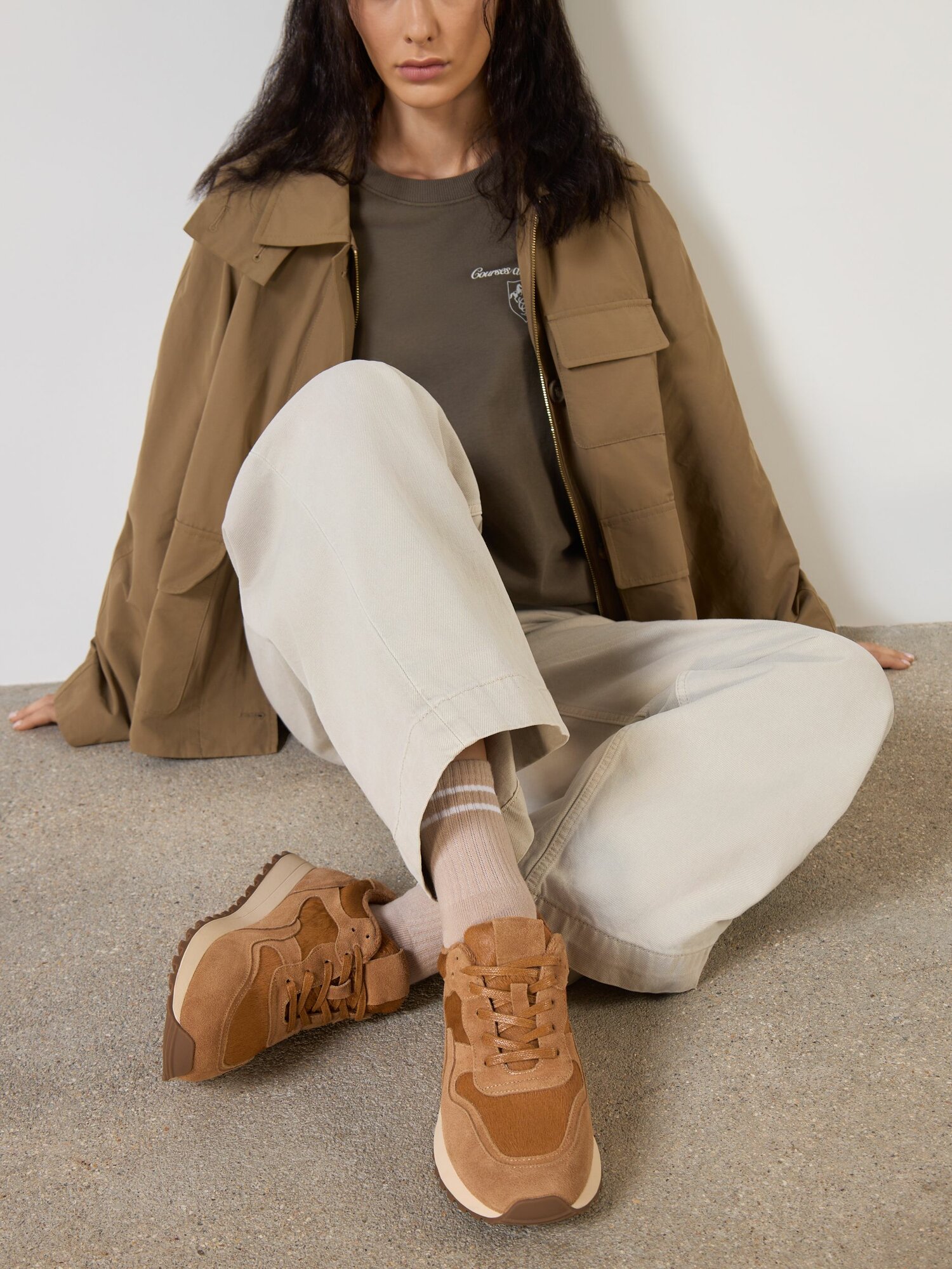 Кроссовки Thomas Munz, полнота 4, размер 39, песочный — фото 1