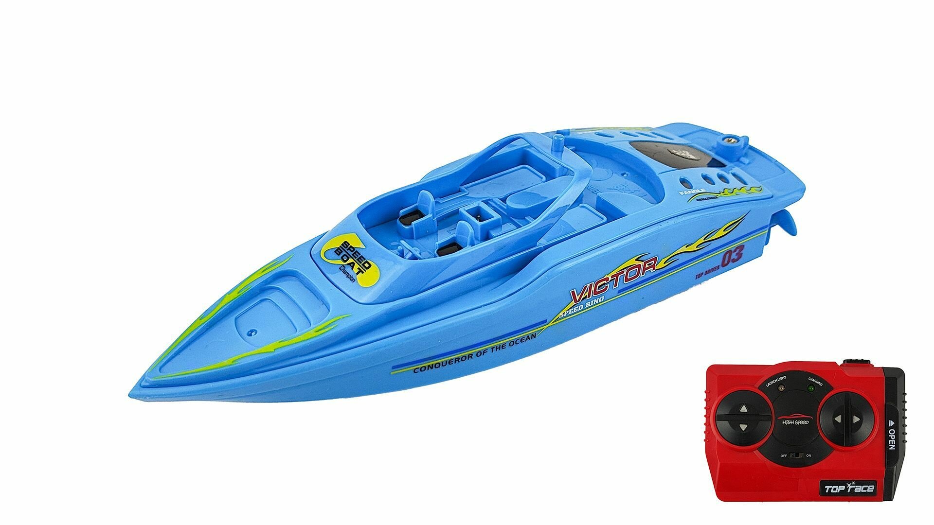 Мини-катер на пульте управления (13 см)