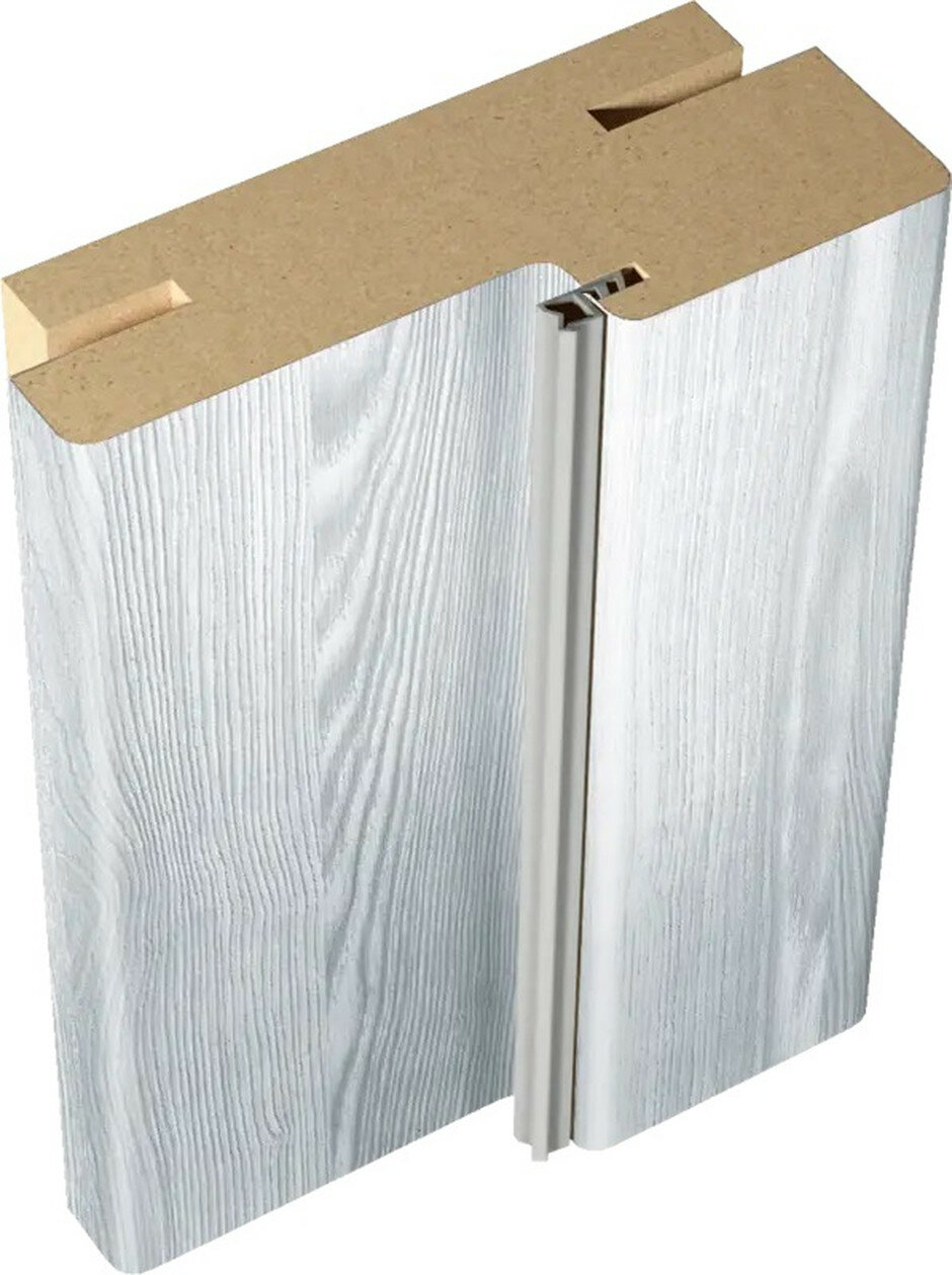 Брус дверной VellDoris 0701371 телескопический экошпон светло-серый 210x70 см