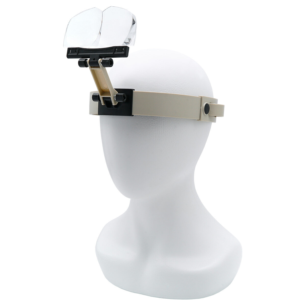 Лупа налобная для рукоделия и чтения, 4 линзы (1.2х, 1.8х, 2.5х, 3.5х), Айрис — фото 1