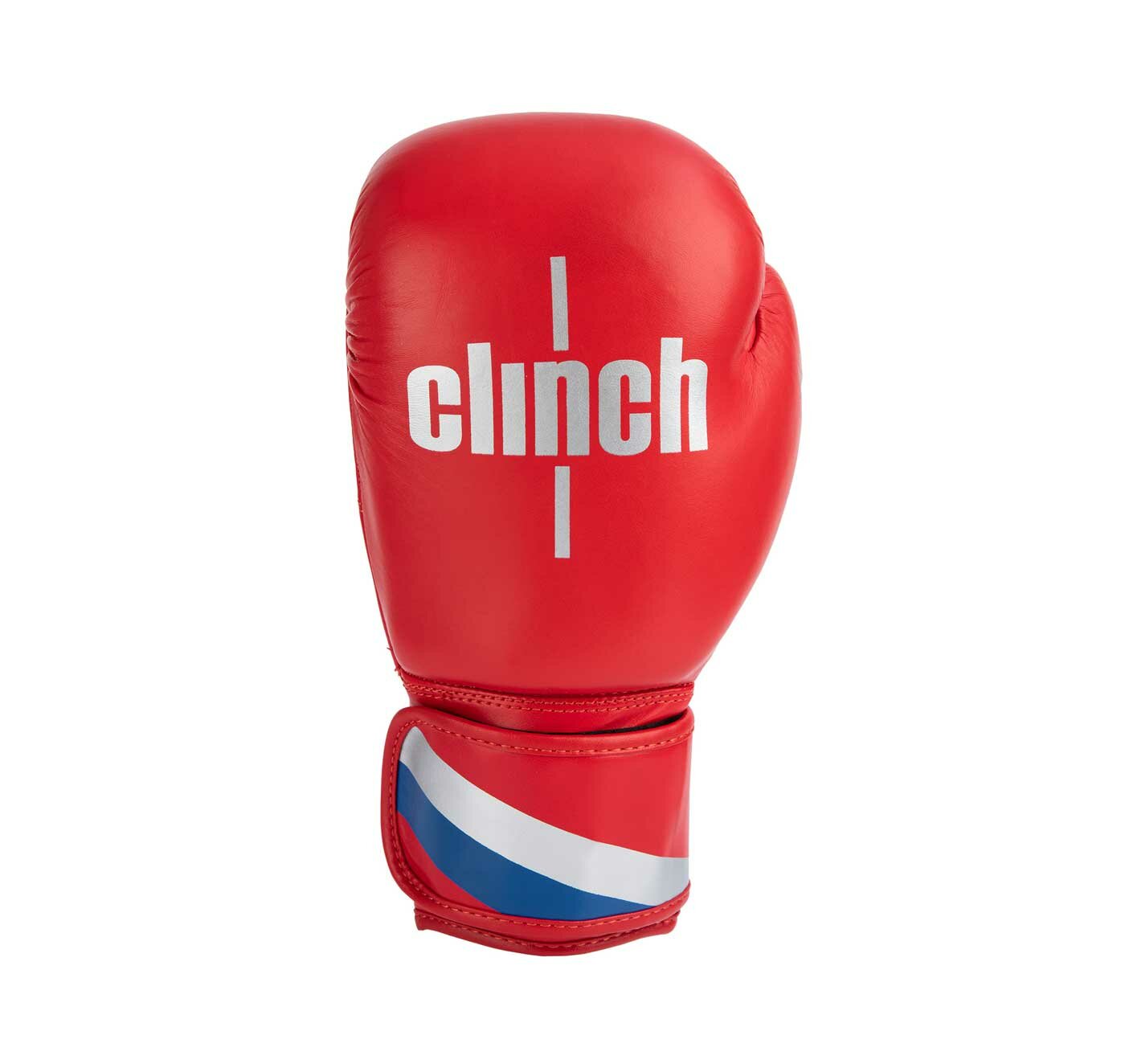 Перчатки боксерские Clinch Olimp Plus красные (вес 10 унций) — фото 1
