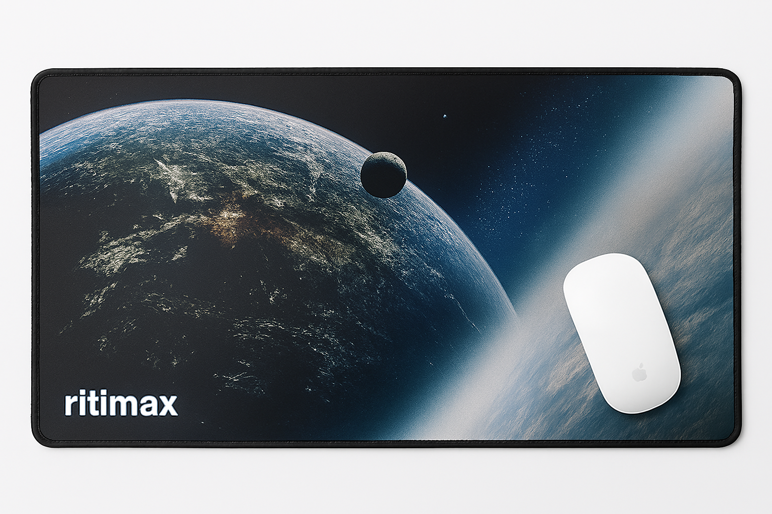 Коврик, Nillmax, узор «Космический», для офиса и повседневного использования