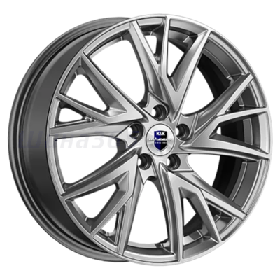 Литой колесный диск K&K Кайлас (КС1054) 6,5x18/5x108 ET50 D63,35 Дарк платинум