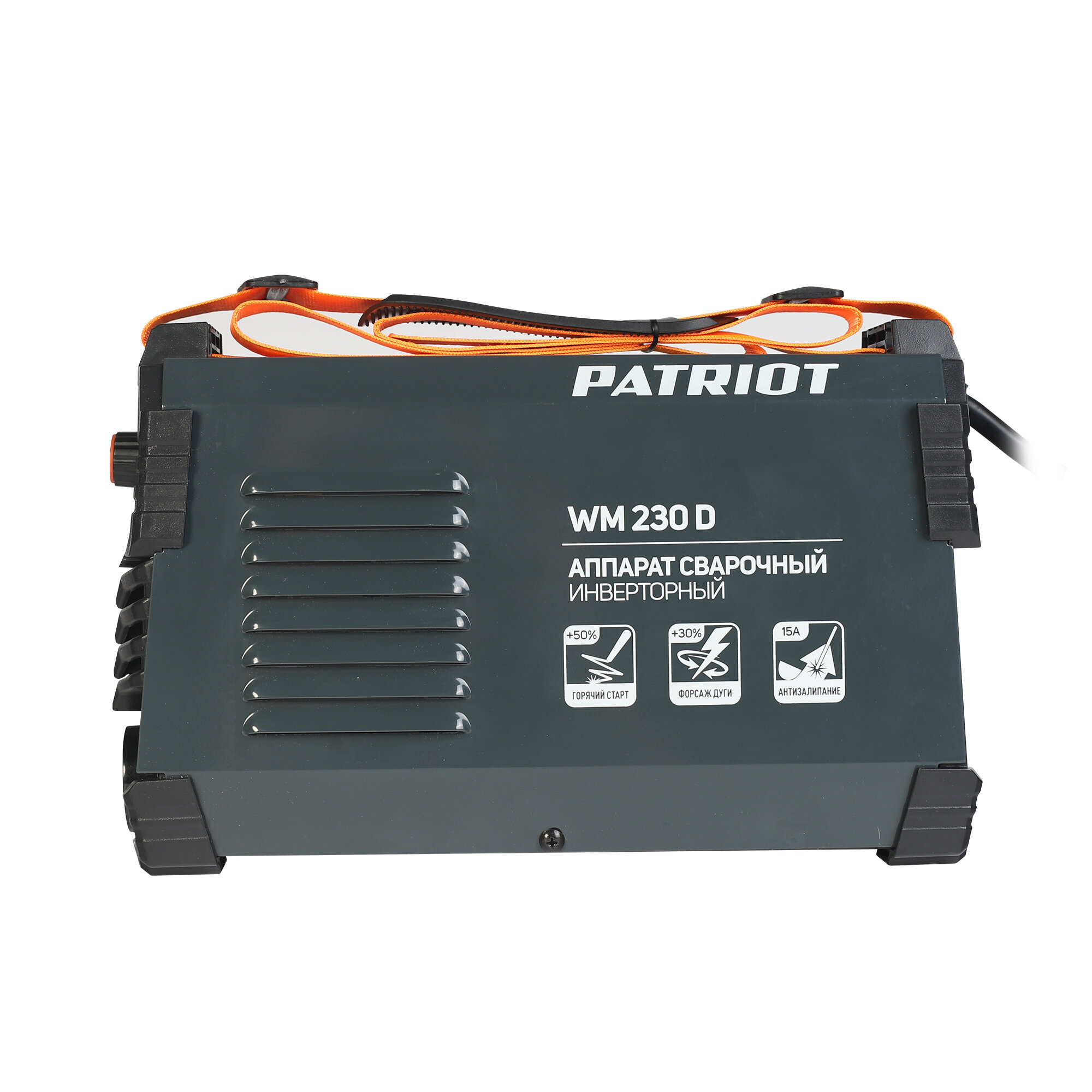 PATRIOT Сварочный аппарат Patriot WM230D инвертор ММА 10.7кВт
