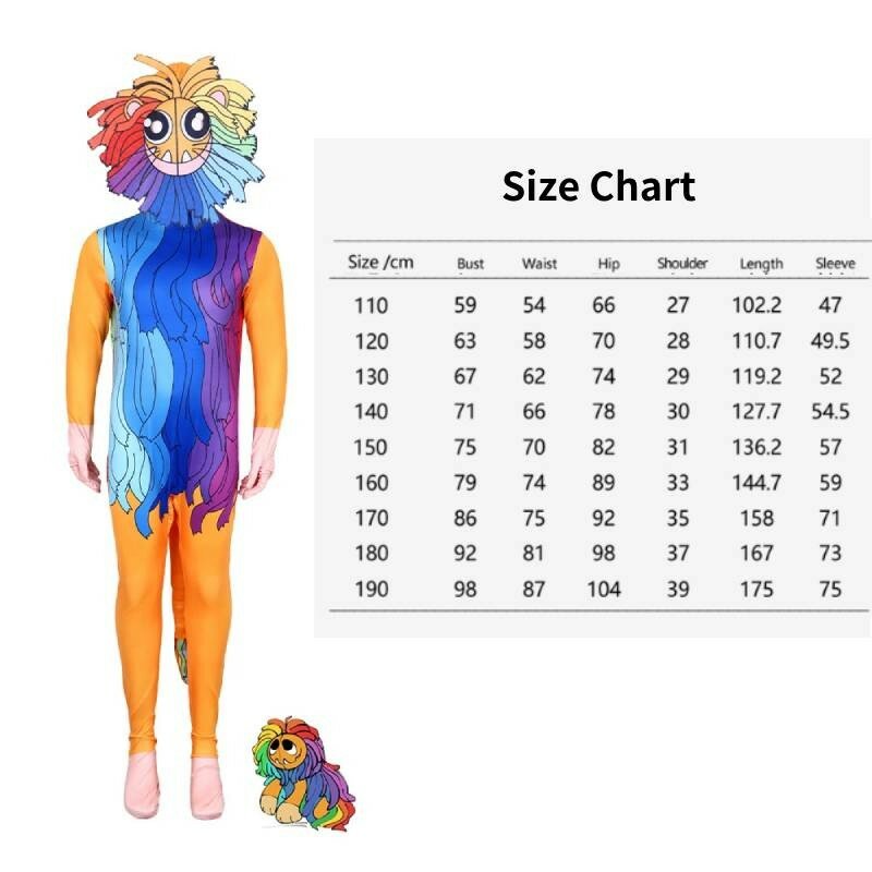 Costume монстр пеппи пати для мальчиков и девочек бренд не указан для косплей вечеринок