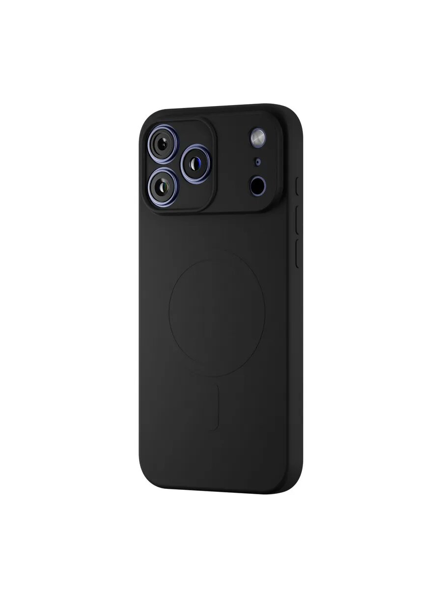 Чехол на iPhone 17 Pro Max ROCKET Sense, магнитный, цвет: черный — фото 1