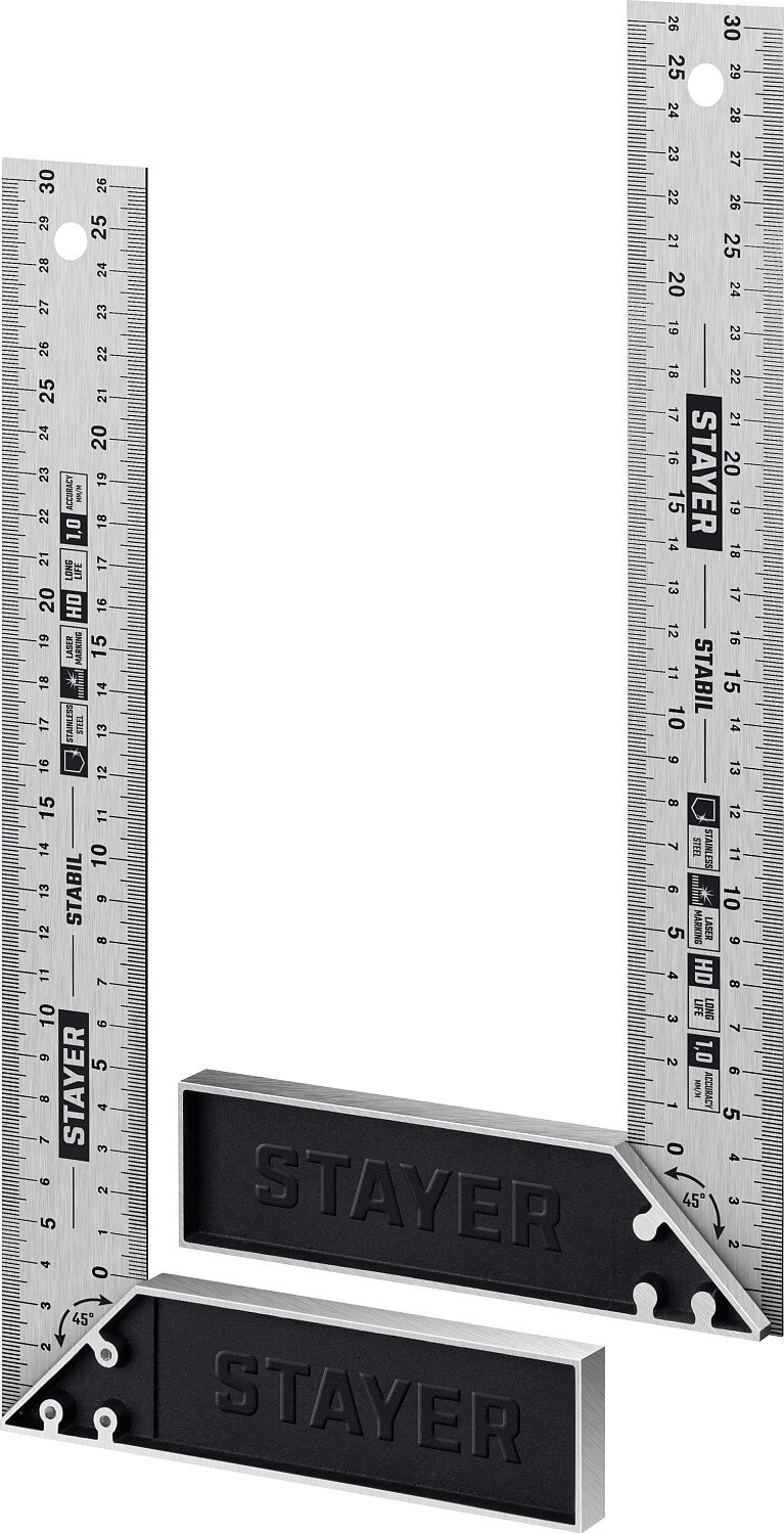 Столярный угольник Professional STAYER 3431-30_z02 — фото 1