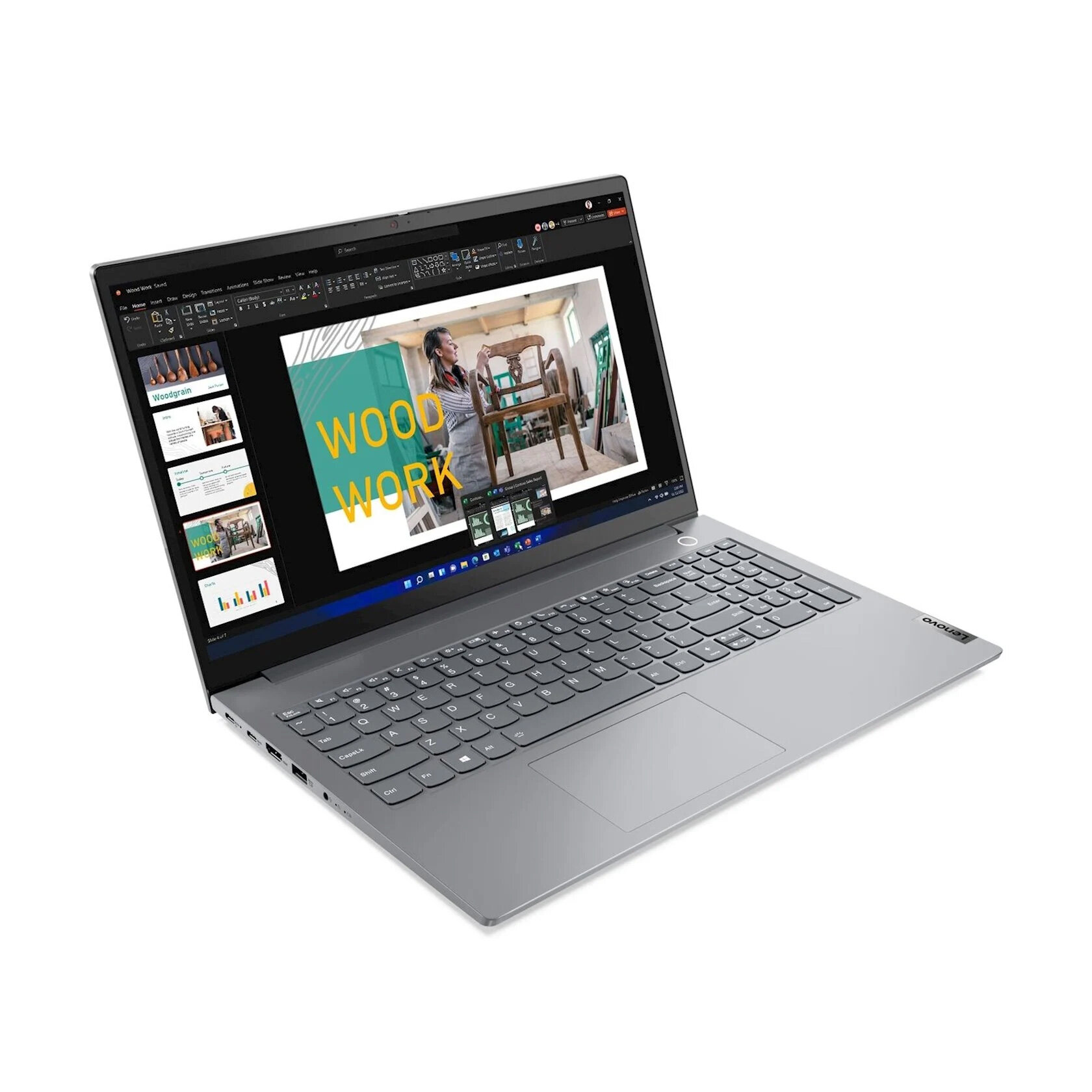 Ноутбук Lenovo ThinkBook, 15.6", FHD, i5-1135G7, 8GB, 256 GB SSD