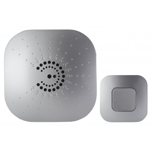 Звонок беспроводной Bionic Silver ЭРА