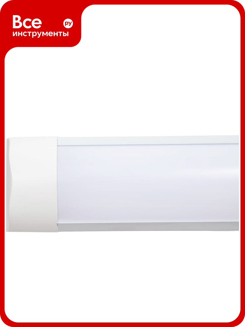Линейный светильник Ecola LED linear IP20 замена ЛПО 36W 220V 4200K 1200x75x25 LSHV36ELC