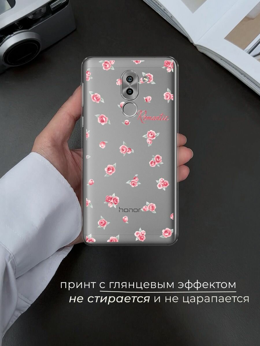 Чехол на Honor 6X / Хонор 6Х с принтом "Romantic 3" — фото 1