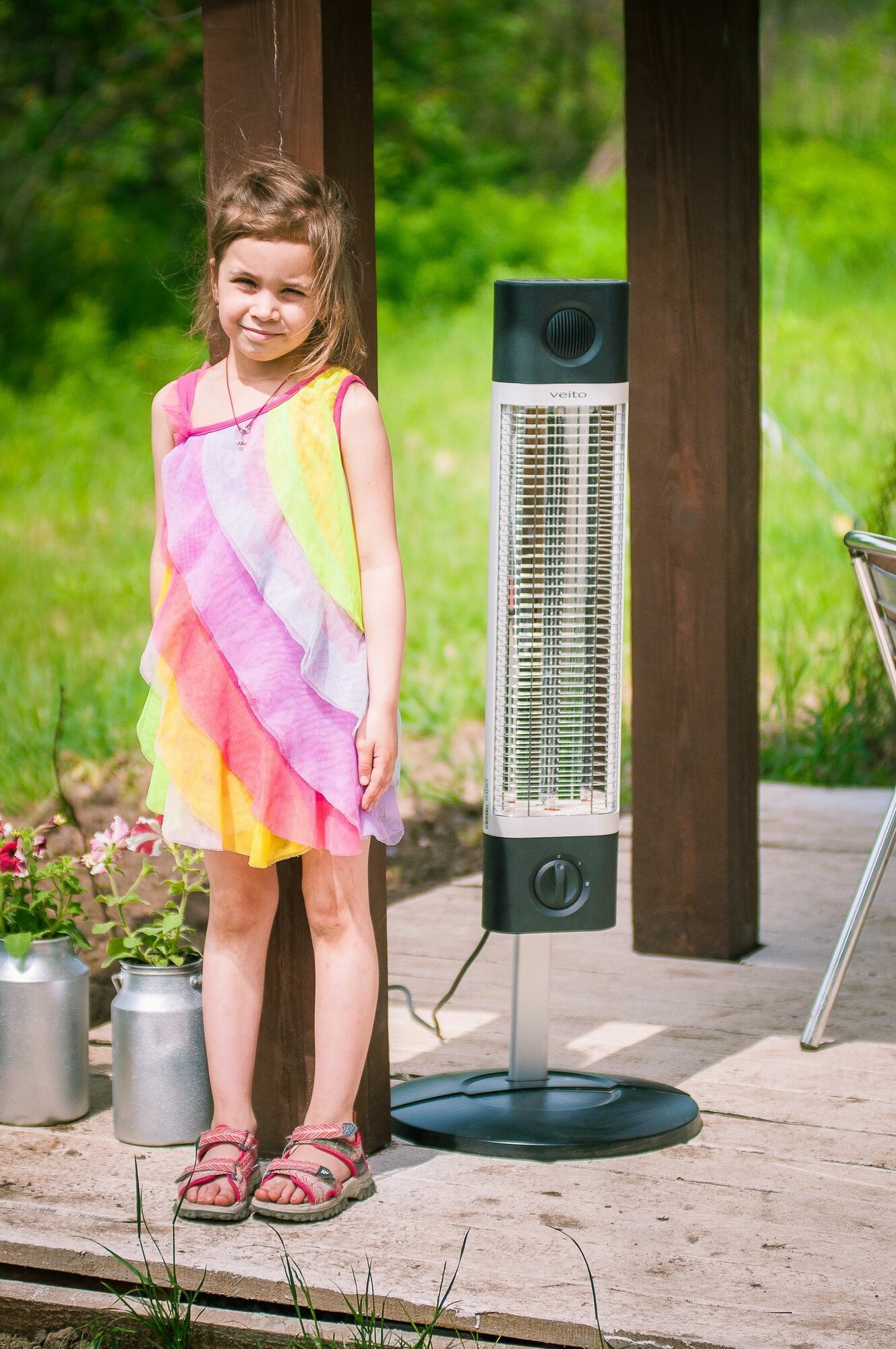 Инфракрасный обогреватель для квартиры Veito CH1800 XE Black