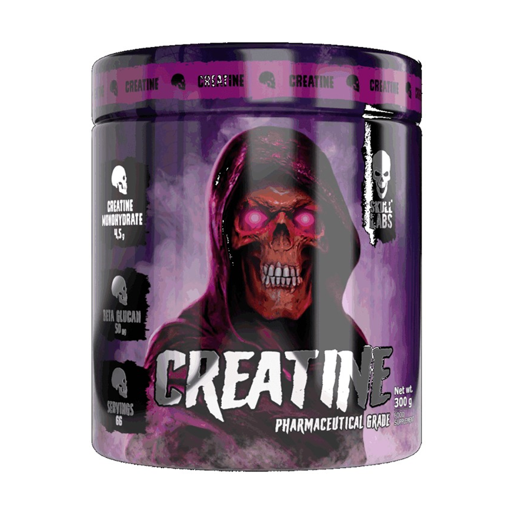 Креатин Skull Labs Creatine, для наращивания мышечной массы, 300 грамм — фото 1