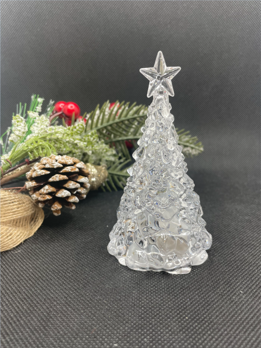 Ёлка настольная с подсветкой 10,5см — фото 1