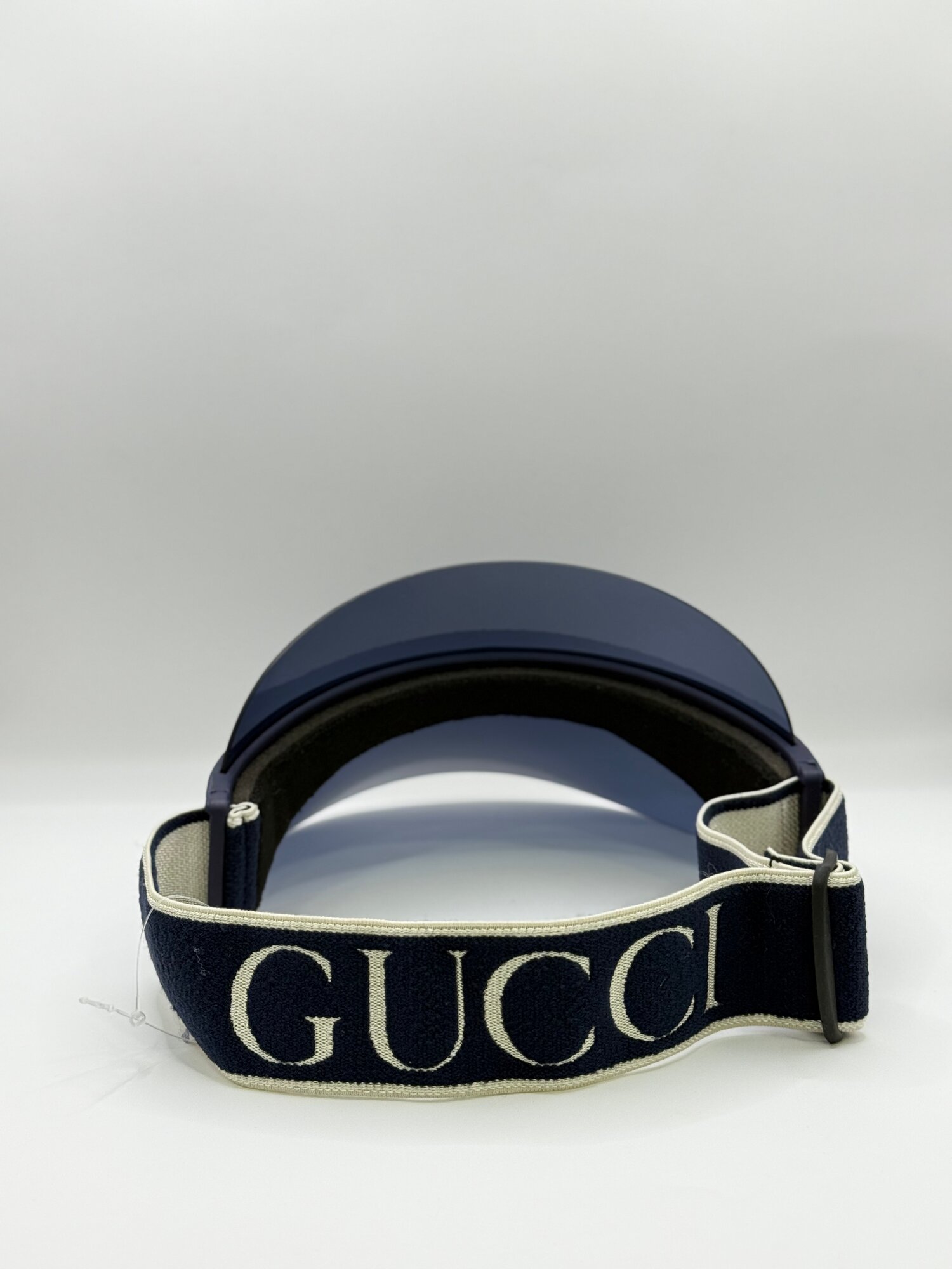 Кепка GUCCI козырек для женщин, размер 58 ( универсальный ), синий — фото 1