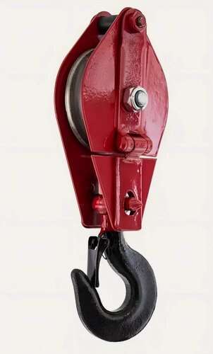 Изображение товара Блок монтажный с крюком 3тонн, грузоподъемный, металл, красный