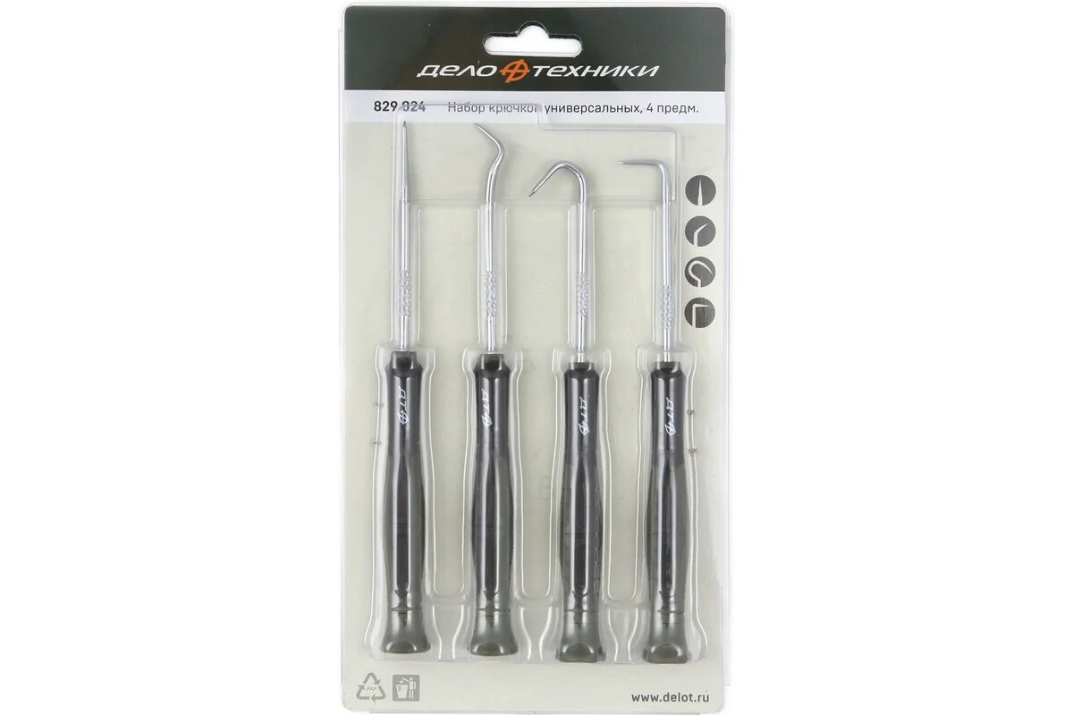 Дело Техники Набор крючков универсальных, 4предм. 829024 — фото 1