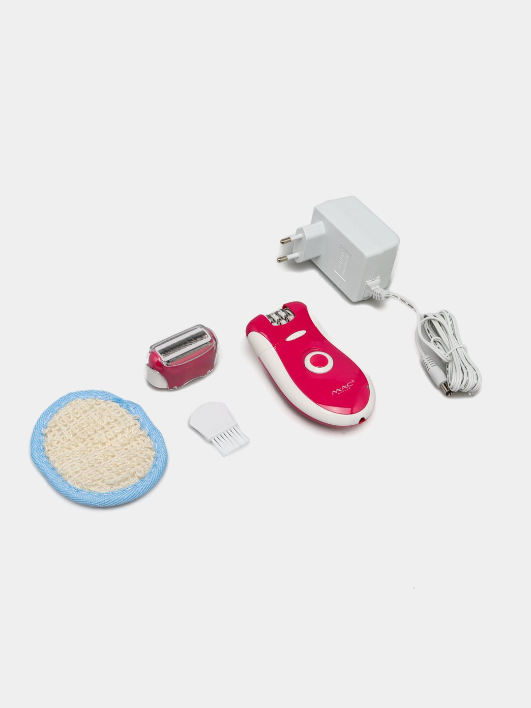 Эпилятор и бритва MAC Styler MC-7722 2 в 1, перезаряжаемая машинка для стрижки волос для женщин.