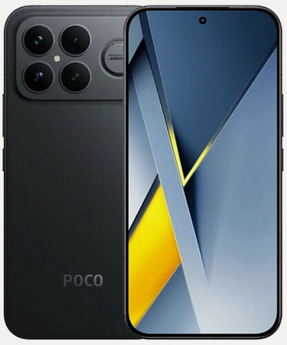Изображение товара Смартфон Poco F8 Ultra, AMOLED, NFC, 5G, 12/256Gb, Black (Черный)