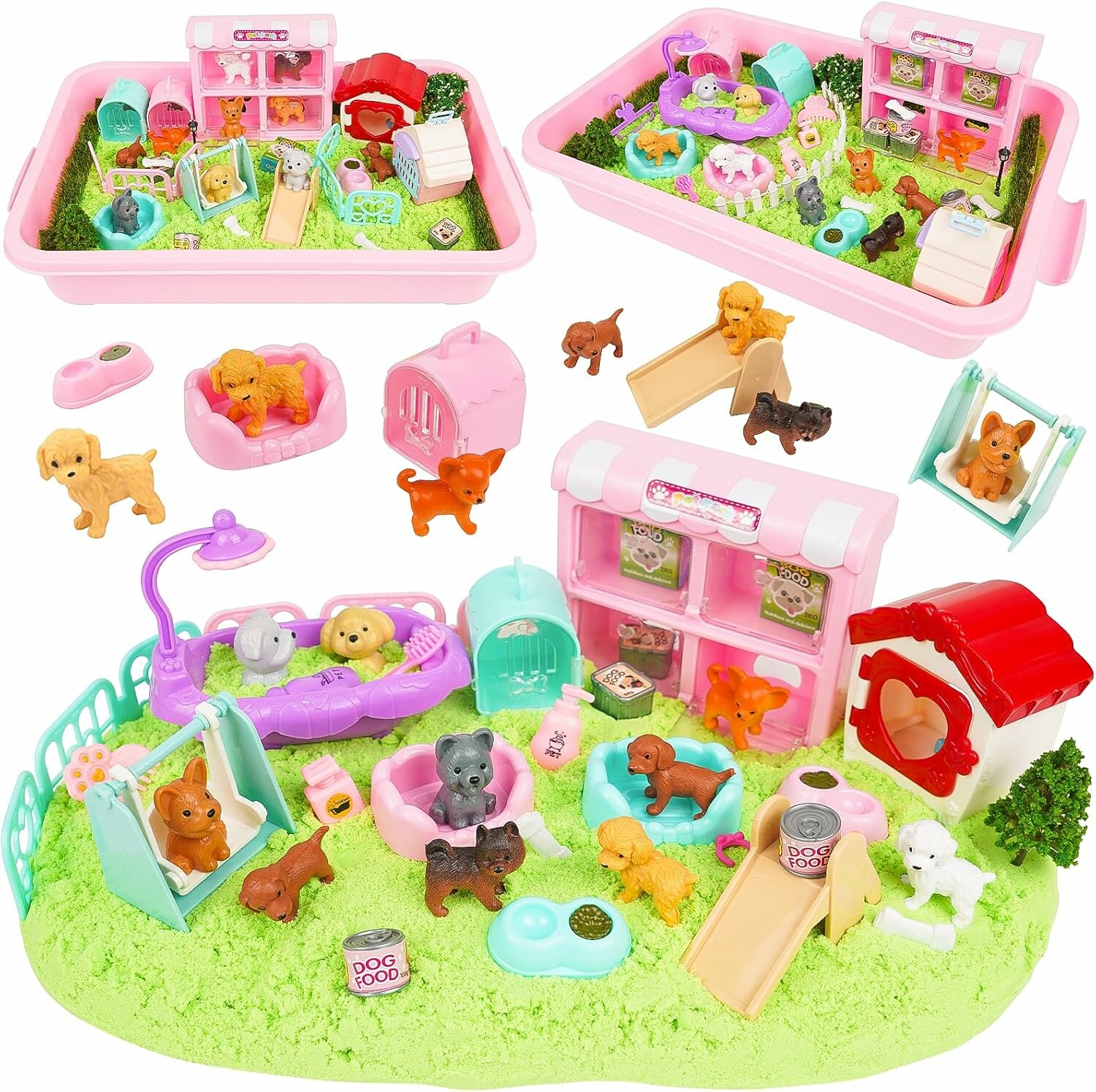 Пластилин "Kinetic", для слепков, застывающий, восковый, 16 цветов