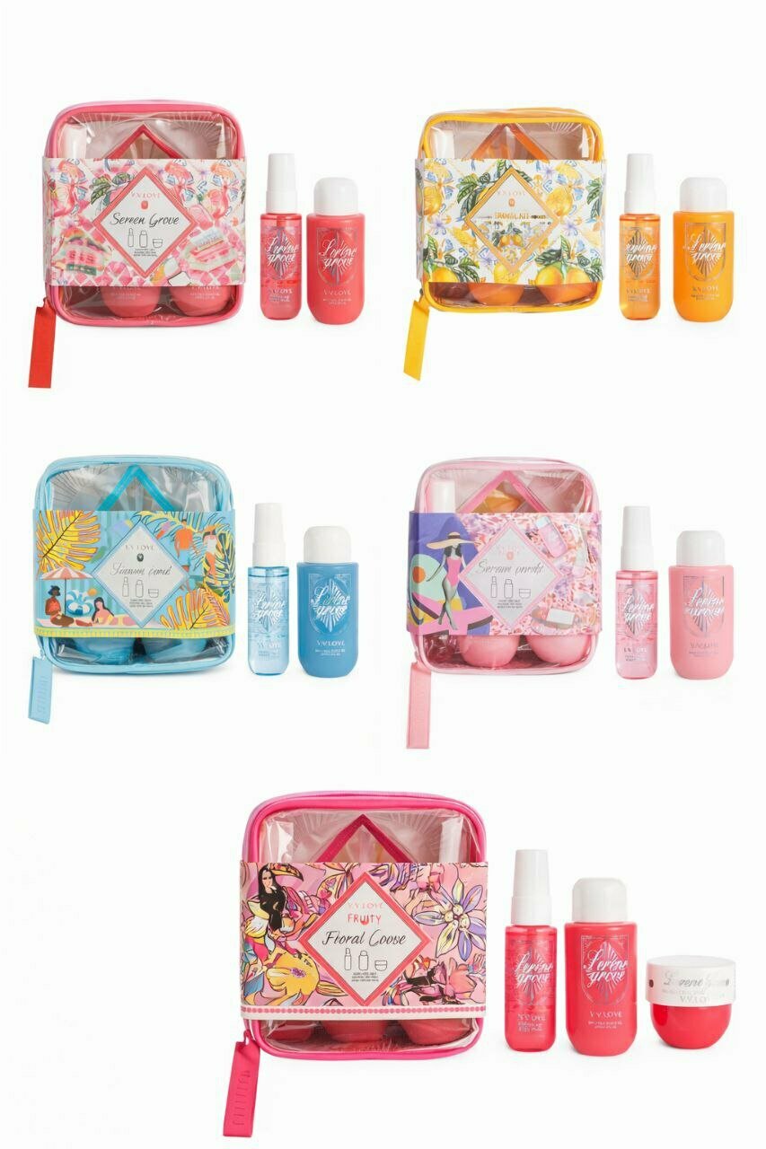 W.Love Serene Grove — это изысканный подарочный набор для ухода за телом с приятным ароматом. Набор идеально подходит для ежедневного использования и путешествий, обеспечивая очищение, увлажнение и лёгкий аромат.