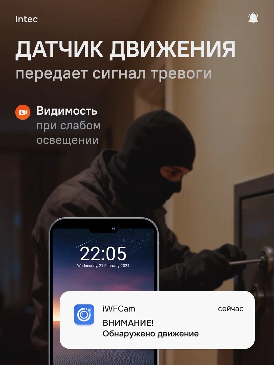 Мини камера видеонаблюдения — фото 1