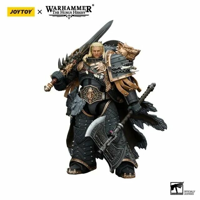 JOYTOY Warhammer 40K Space Wolves Leman Russ Primarch of the Vith Legion 1/18 Подвижная фигурка