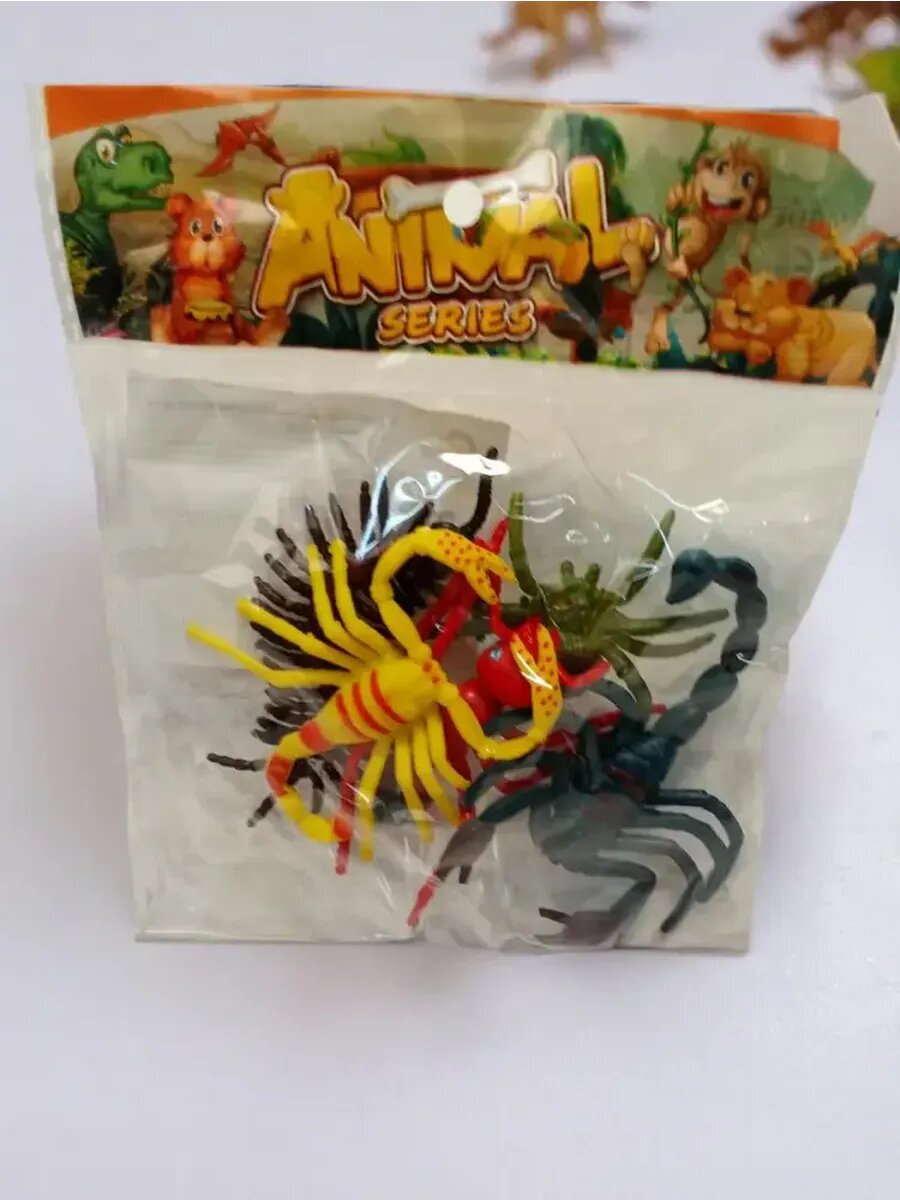 Образовательный набор мини-насекомых для малышей