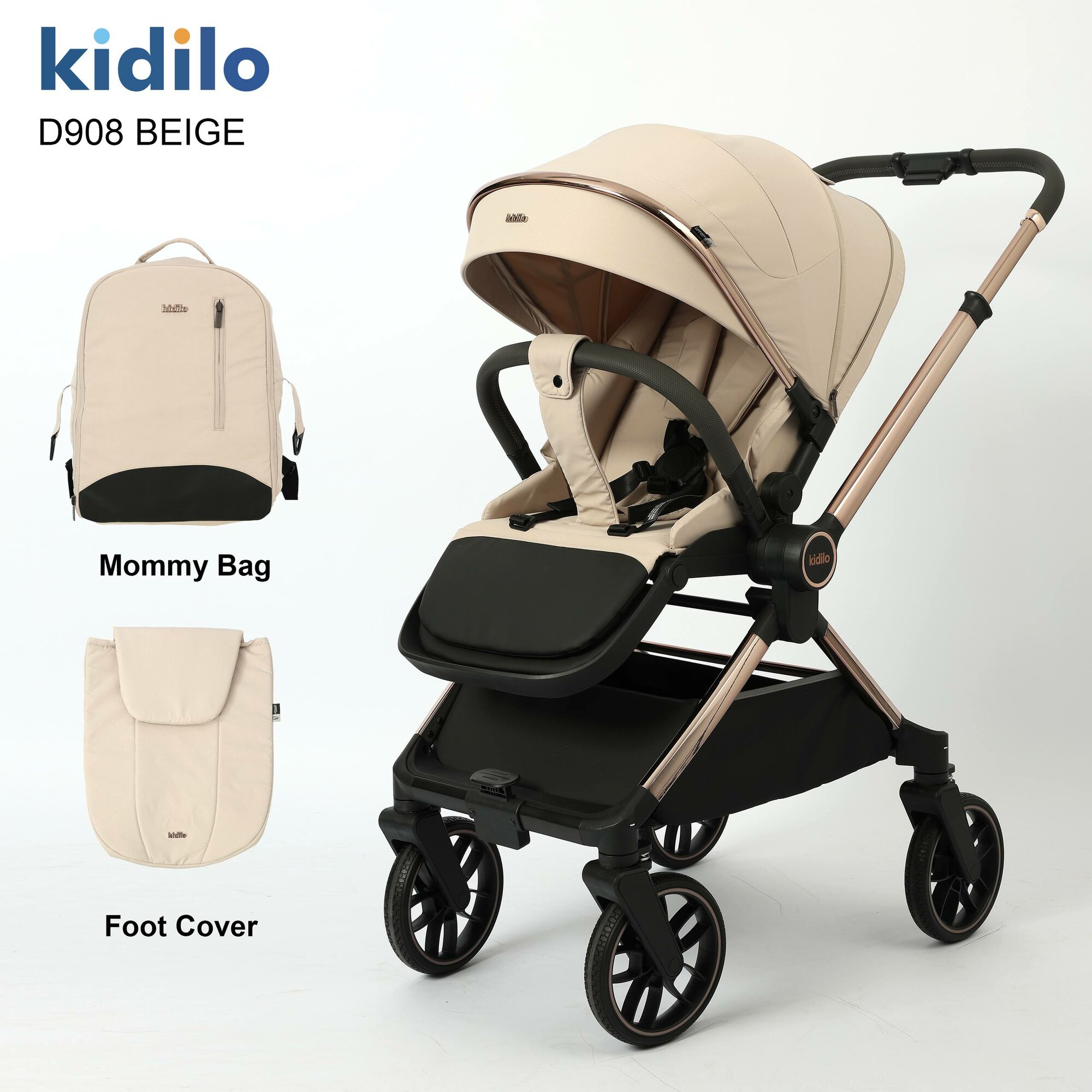 Коляска KIDILO прогулочная
