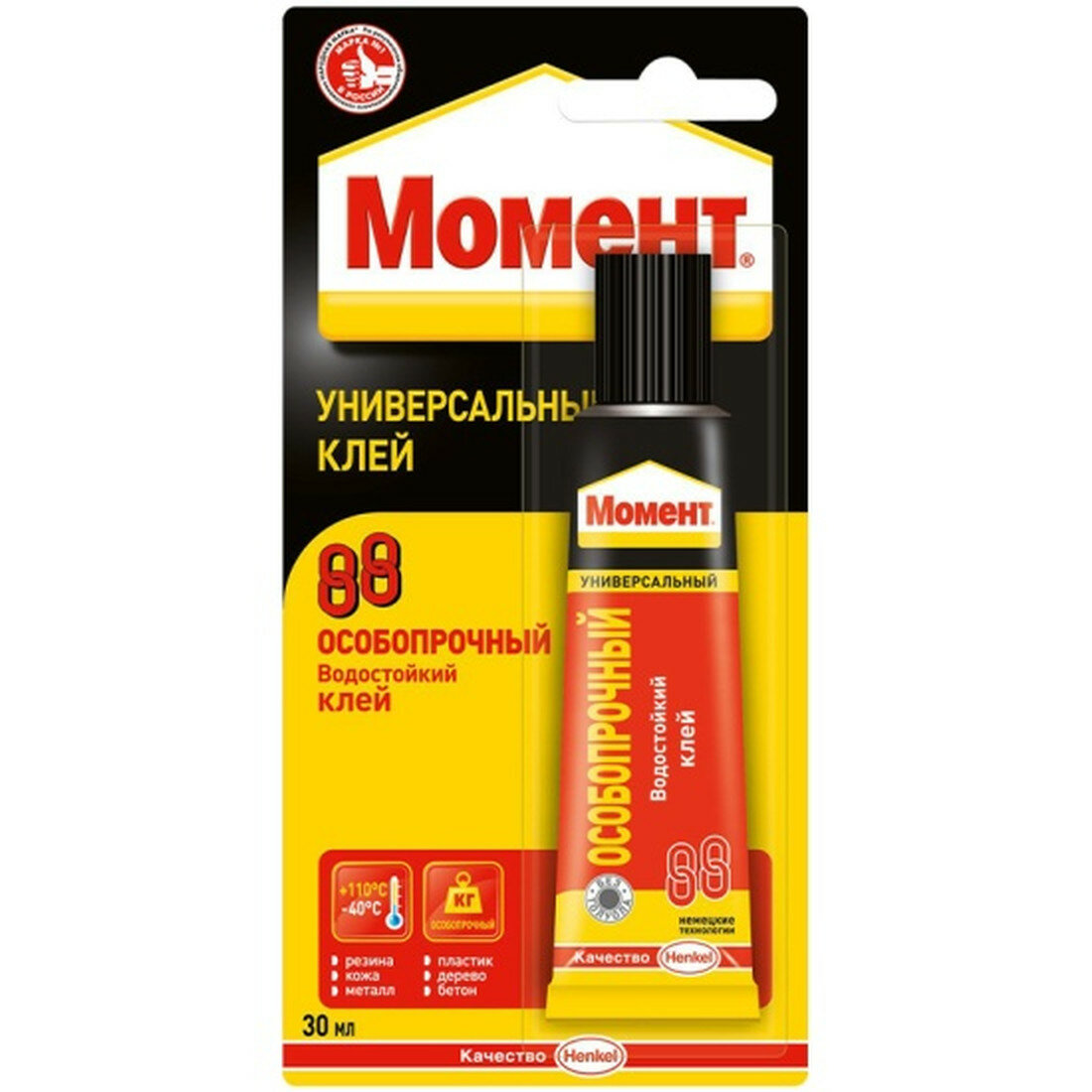 Клей Момент 88 универсальный особопрочный 30мл
